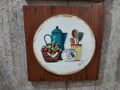 Quadro de Madeira para Cozinha – Café da Manhã